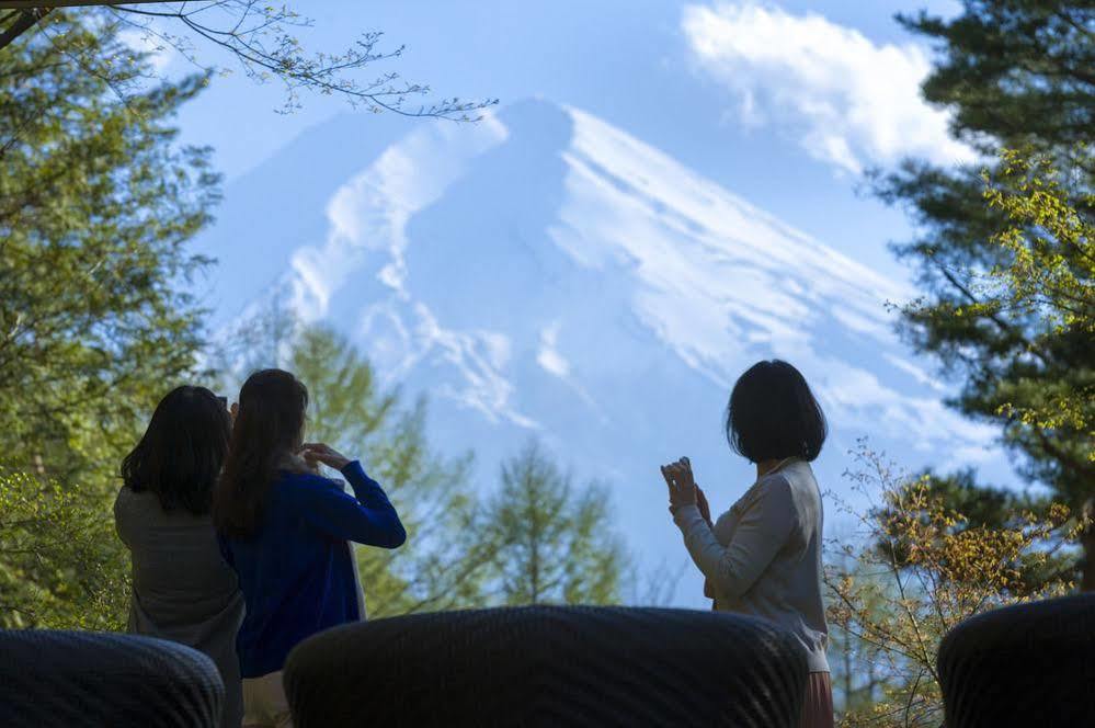 Fujisan Onsen Bessho Sasa Hotel Fujiyoshida Exterior foto
