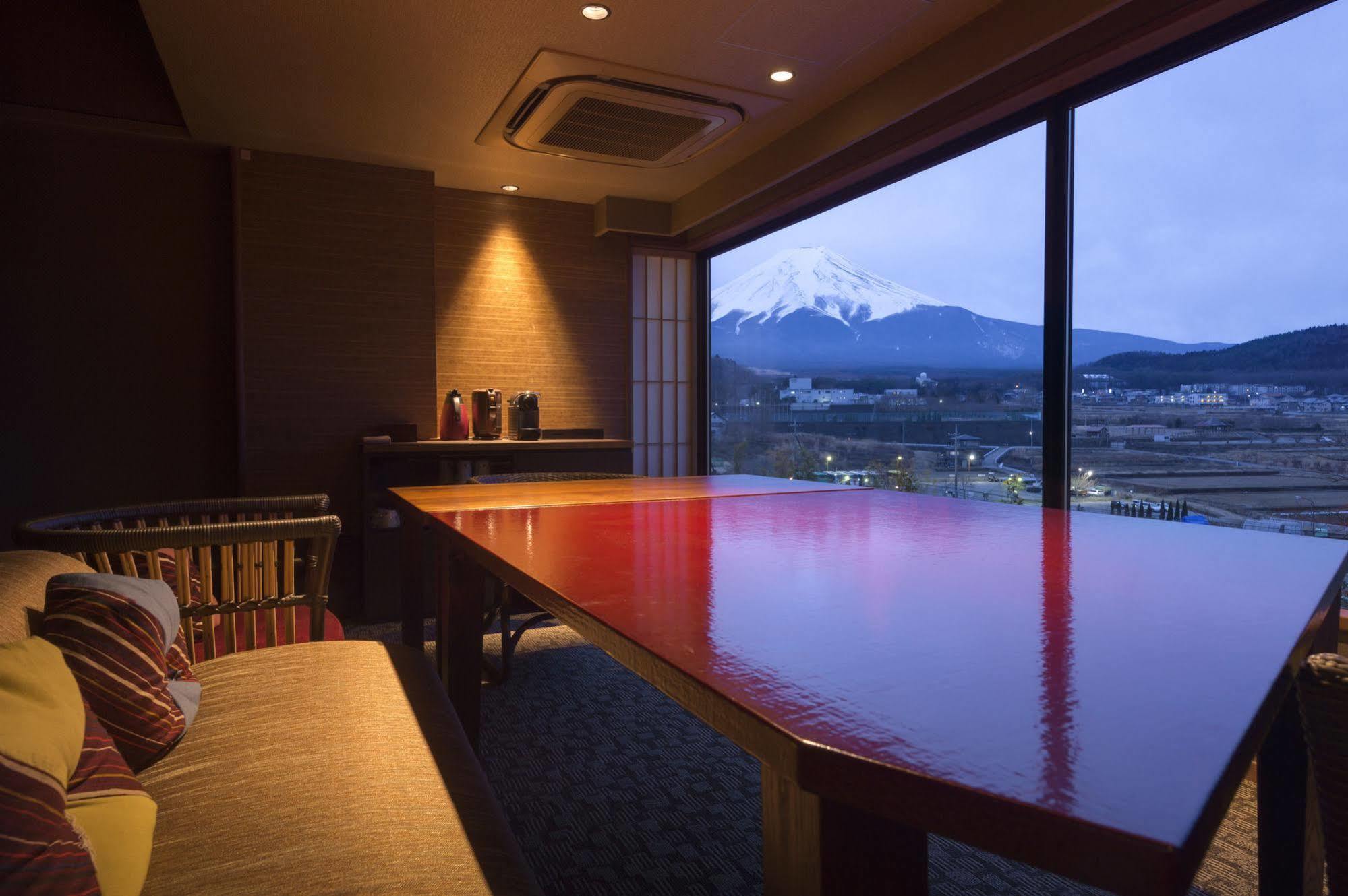 Fujisan Onsen Bessho Sasa Hotel Fujiyoshida Exterior foto